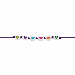 RICO DESIGN - 165 perles centre coeur 5 x 7 mm - multicolore