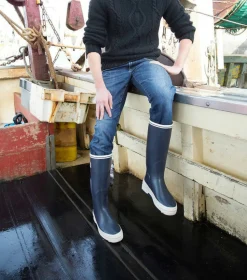 ROUCHETTE - Bottes maritime amiral marine - taille 44