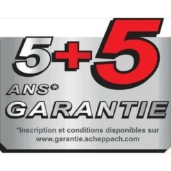 SCHEPPACH - Tondeuse a gazon tondeuse autoportee – rider thermique – mr196-61 – 61cm – 196cc –