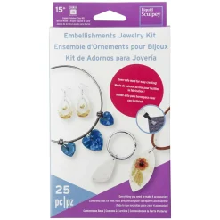 SCULPEY - Kit d'ornements pour bijoux sculpey liquide