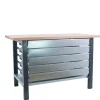 SIMONRACK - Etabli simonwork bt6 pro laminate 5box 1500 antracite/hêtre antracite/hêtre 865x1500x750 - simonrack