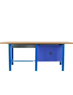 SIMONRACK - Etabli simonwork bt6 pro tandem laminate 2600 antra/hêtre antracite/hêtre 865x2600x750 - simonrack