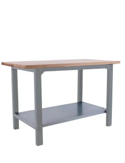 SIMONRACK - Etabli simonwork bt0 1200x600 gris/bois gris/bois 842x1210x610 - simonrack
