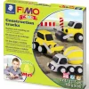 STAEDTLER - Coffret pâte polymère - camion et chantier