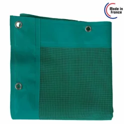 TECPLAST - Bâche brise vue micro-perforée tecplast mp460bv 3x6m - verte - garantie 5 ans