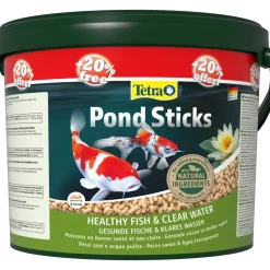 TETRA - Aliment complet Pond Sticks pour poissons de bassin 10L+20% offert