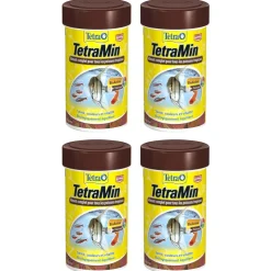 TETRA - Aliment complet pour poissons tropicaux min (lot de 4)
