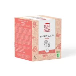 THÉS DE LA PAGODE - Infusion glacée bio - Pêche 6 sachets