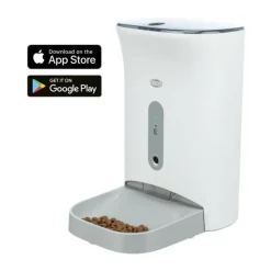 TRIXIE - Distributeur automatique nourriture trixie tx8 smart 2.0 - 4,5l - 24 × 38 × 19 cm - blanc