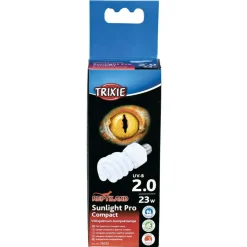 TRIXIE - Lampe 23 w uv-a, uv-b compacte 2.0 .pour reptiles.