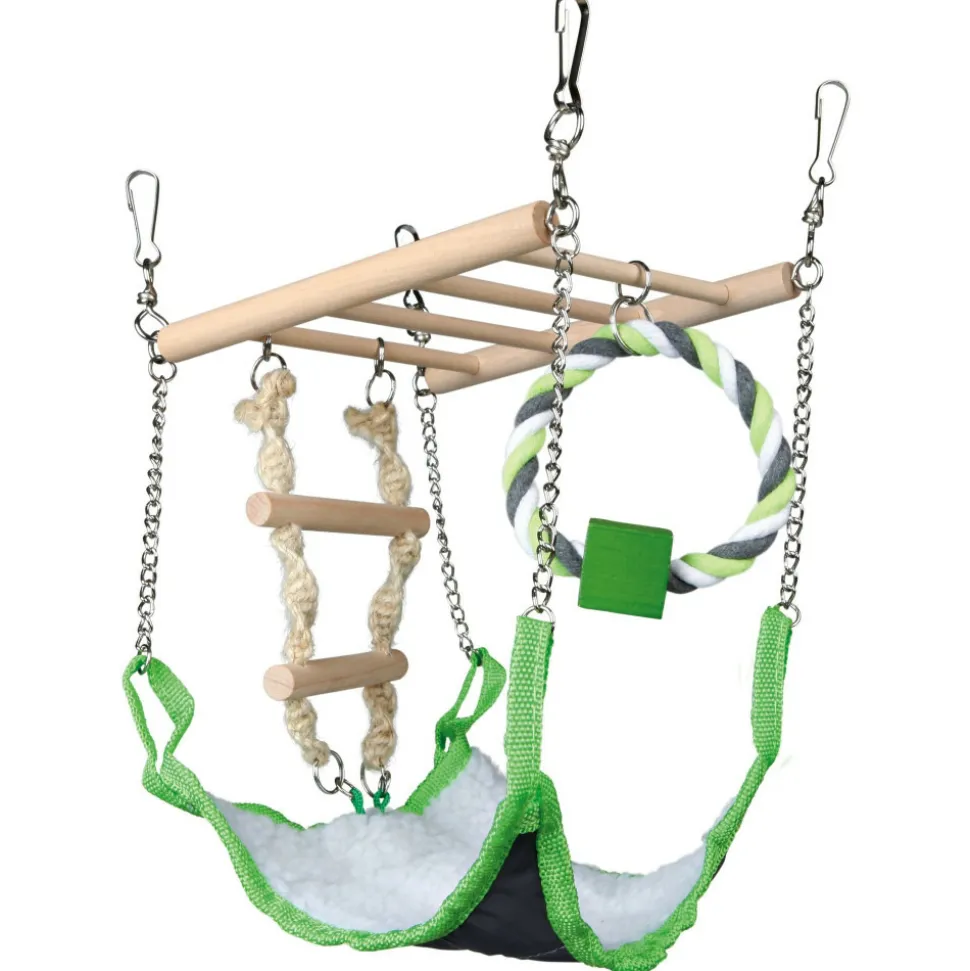 TRIXIE - Pont suspendu avec hamac- souris, hamsters