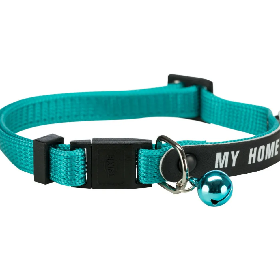TRIXIE - Un collier chat avec bande "mon adresse" couleur aléatoire