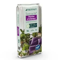 TRUFFAUT - Terreau 'Terre de Vie®' pour plantes d'intérieur - sac de 15 litres