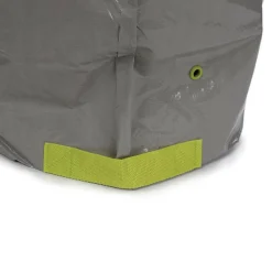 VELLEMAN - Ramasse feuilles manuel par deux avec lot de 2 sacs de jardin multifonctions utra résistant - polyéthylène - 270 l