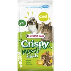 VERSELE-LAGA - Alimentation mélange de qualité, riche en fibres,1 kg pour lapins (nains)