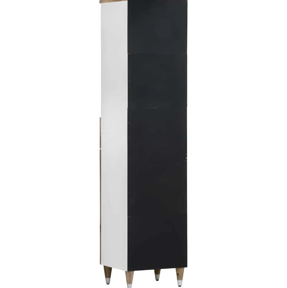 VIDAXL - Armoire de salle de bain 38x33,5x160 cm bois massif de manguier