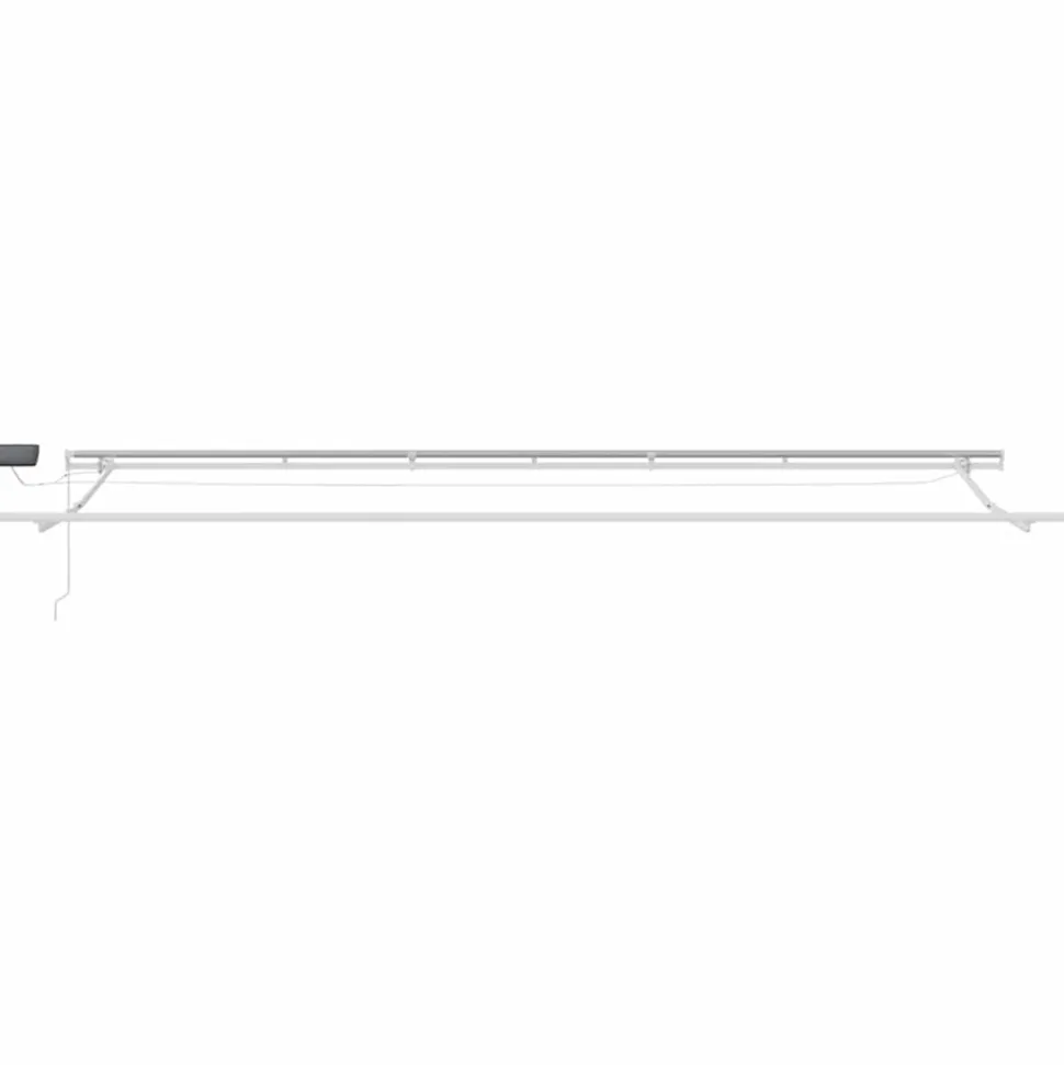VIDAXL - Auvent rétractable with manuel 600 × 300 cm multicolore
