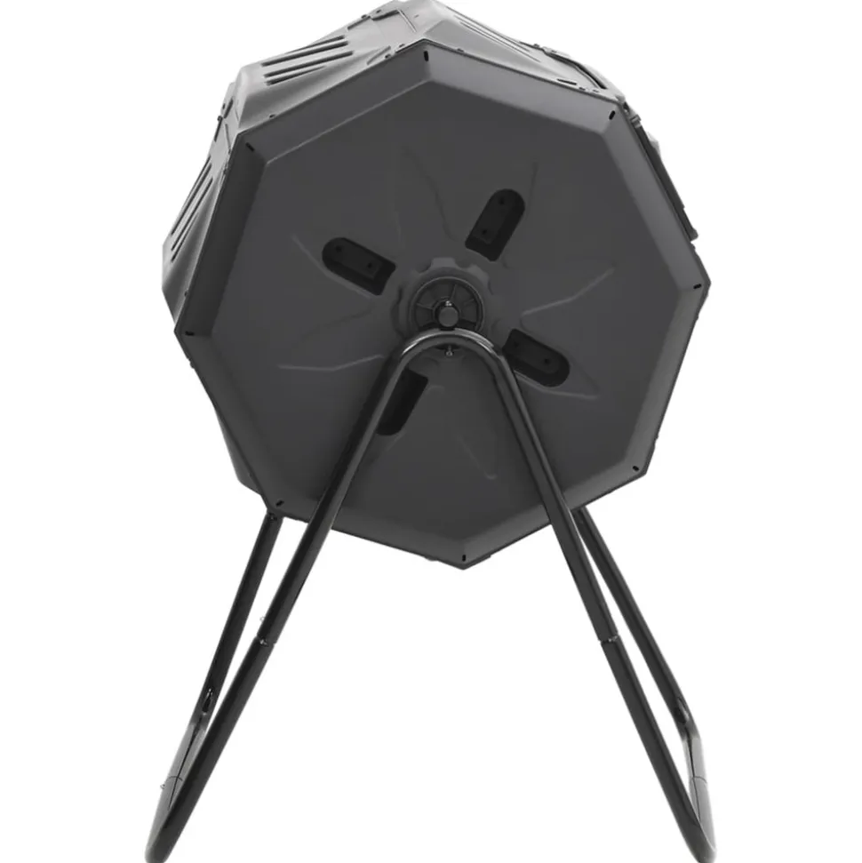 VIDAXL - Bac à compost de jardin noir 73x64x95 cm 160 l