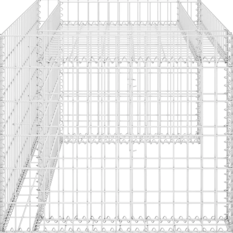 VIDAXL - Garage tondeuse à gazon lit surélevé 110x80x60 cm fil en acier