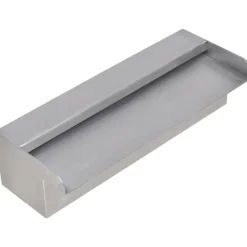 VIDAXL - Lame d'eau rectangulaire 30 cm acier inoxydable pour piscine