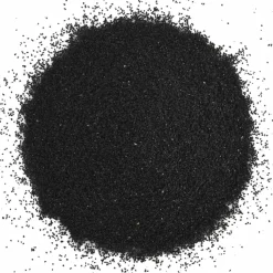 VIDAXL - Sable pour aquarium 25 kg noir 0,2-2 mm