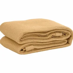 VIDAXL - Tapis de tente sable 250x500 cm pehd