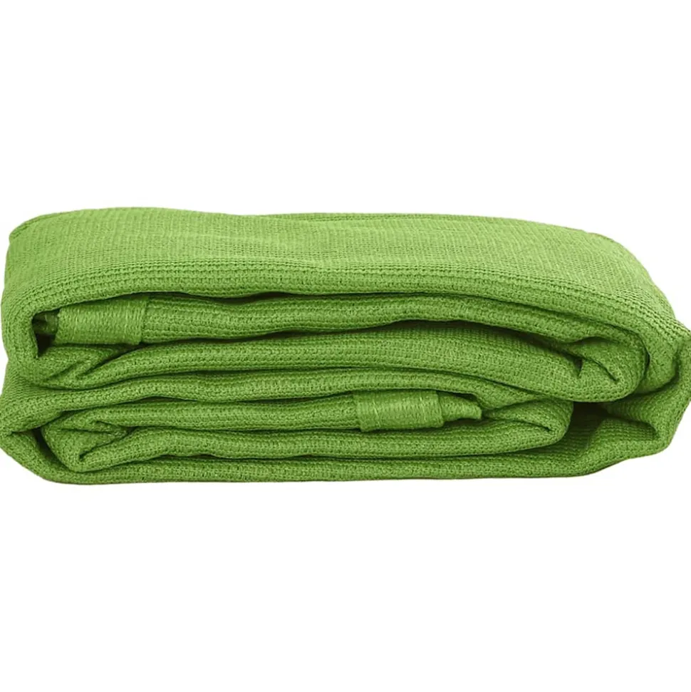 VIDAXL - Tapis de tente vert clair 250x400 cm pehd