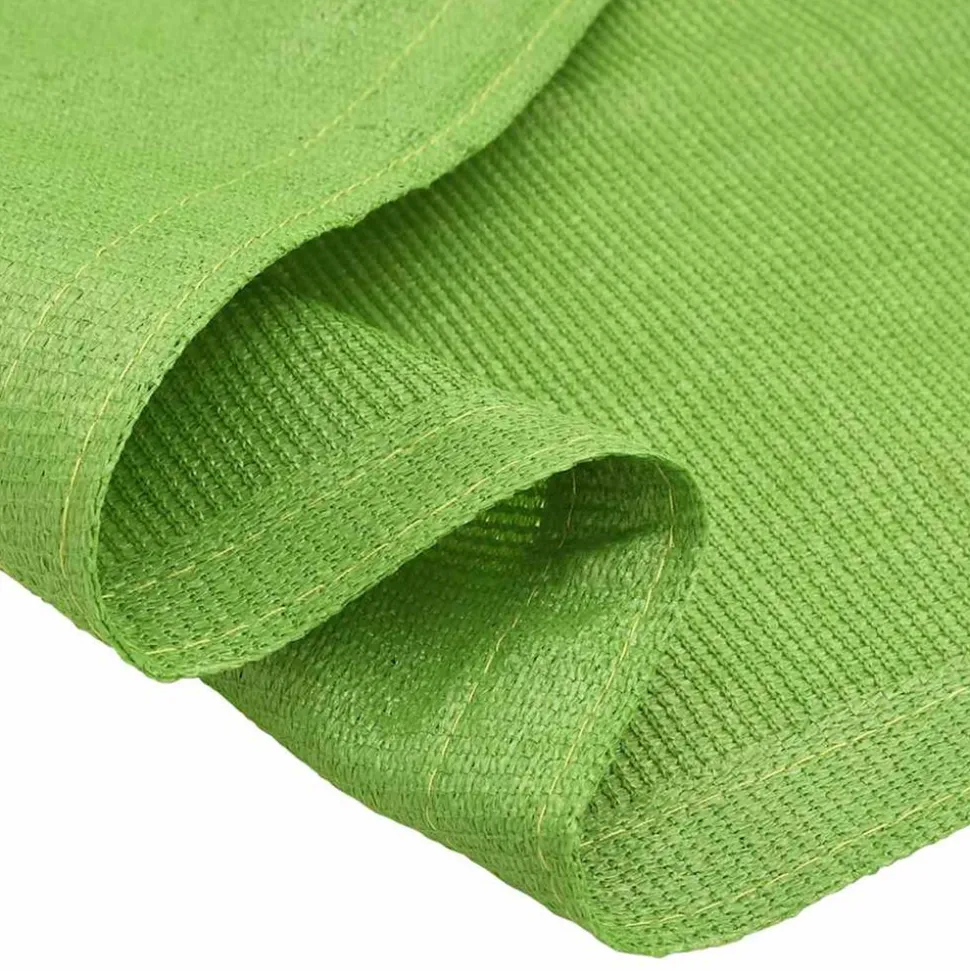VIDAXL - Tapis de tente vert clair 250x400 cm pehd