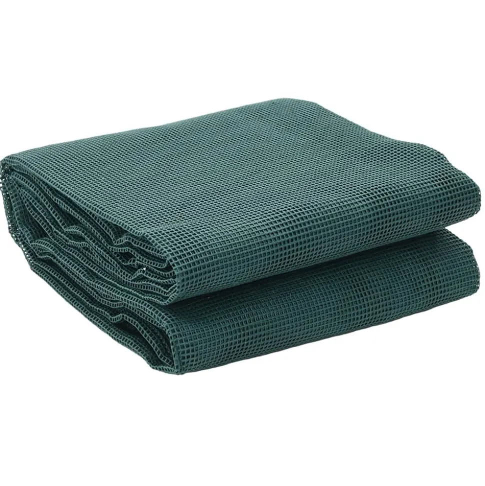 VIDAXL - Tapis de tente vert 4x3 m