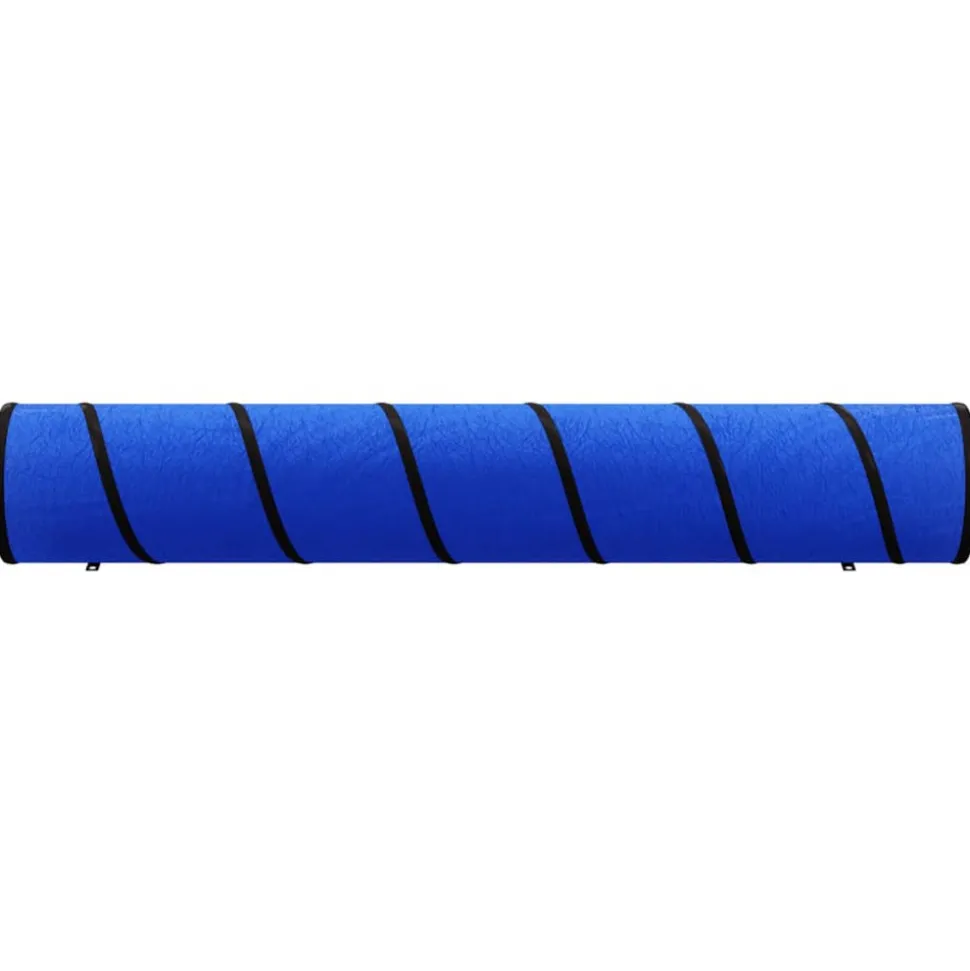 VIDAXL - Tunnel pour chien bleu ø 50x300 cm polyester