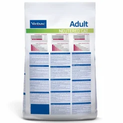 VIRBAC - Croquettes chat veterinary hpm cat adult neutered - virbac 3 kg