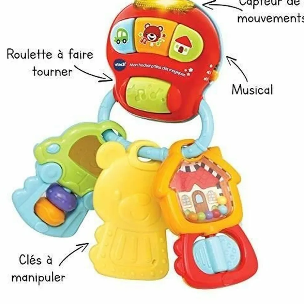VTECH BABY - Mon hochet p'tites clés magiques