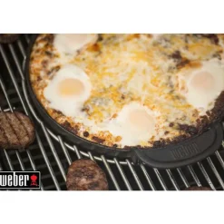 WEBER - Plancha pour barbecue Gourmet en fonte noire - D.57 cm