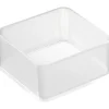 YAMAZAKI - Set de 2 rangements empilables tower 8 x 8 x 3,7 cm
