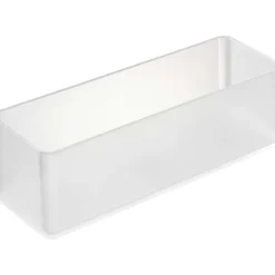 YAMAZAKI - Set de 2 rangements empilables tower 24 x 8 x 7,2 cm