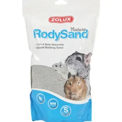 ZOLUX - Terre de bain nature pour chinchilla 1.7 kg