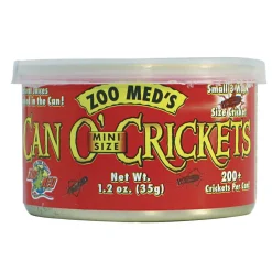 ZOO MED - Grillons de taille mini 35g zm-43e pour reptiles, tortues, poissons