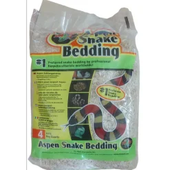 ZOO MED - Litière pour serpents aspen de zoo med de 4.4 litres